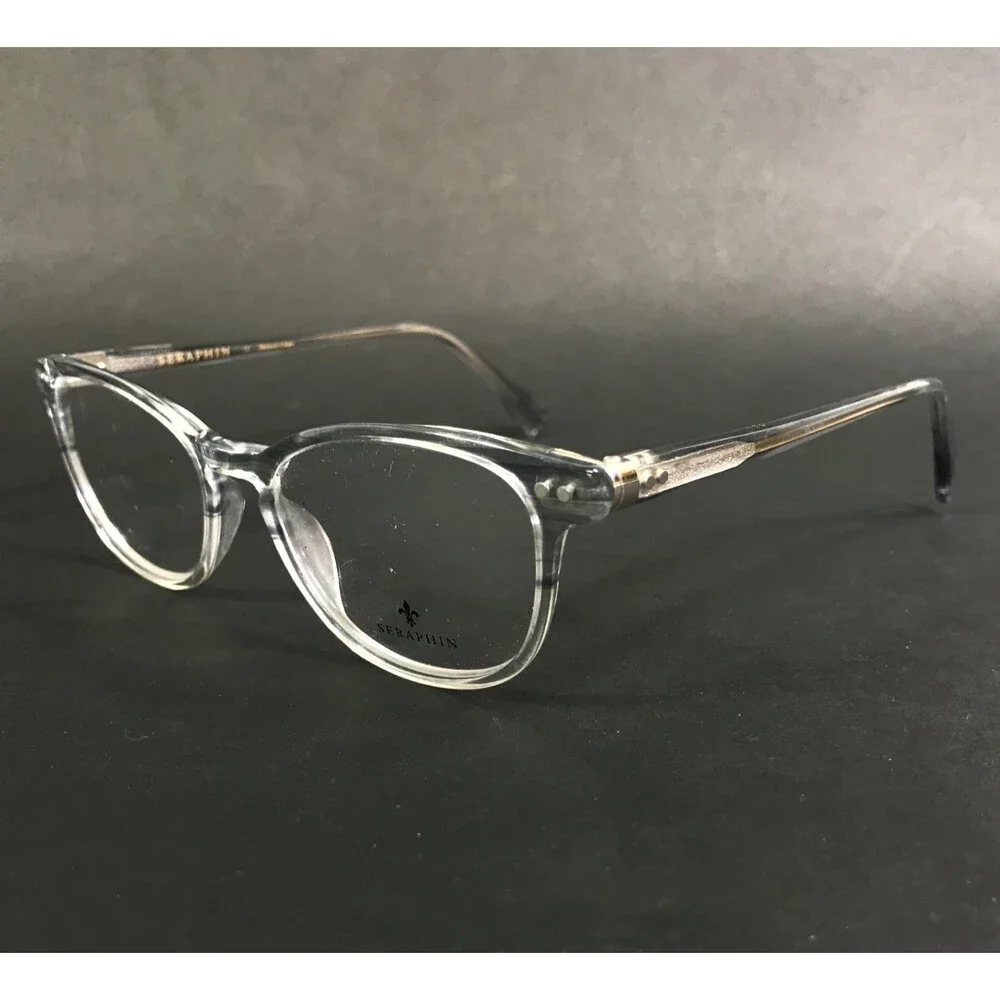 Seraphin Eyeglasses Frames WARWICK/8054 Manhattan Blue Fade Cat Eye 51-17-145